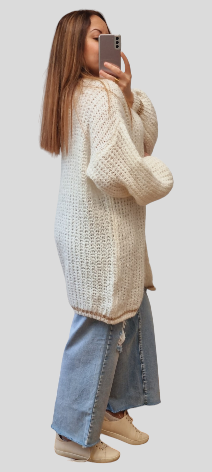 Cardigan Mi-long