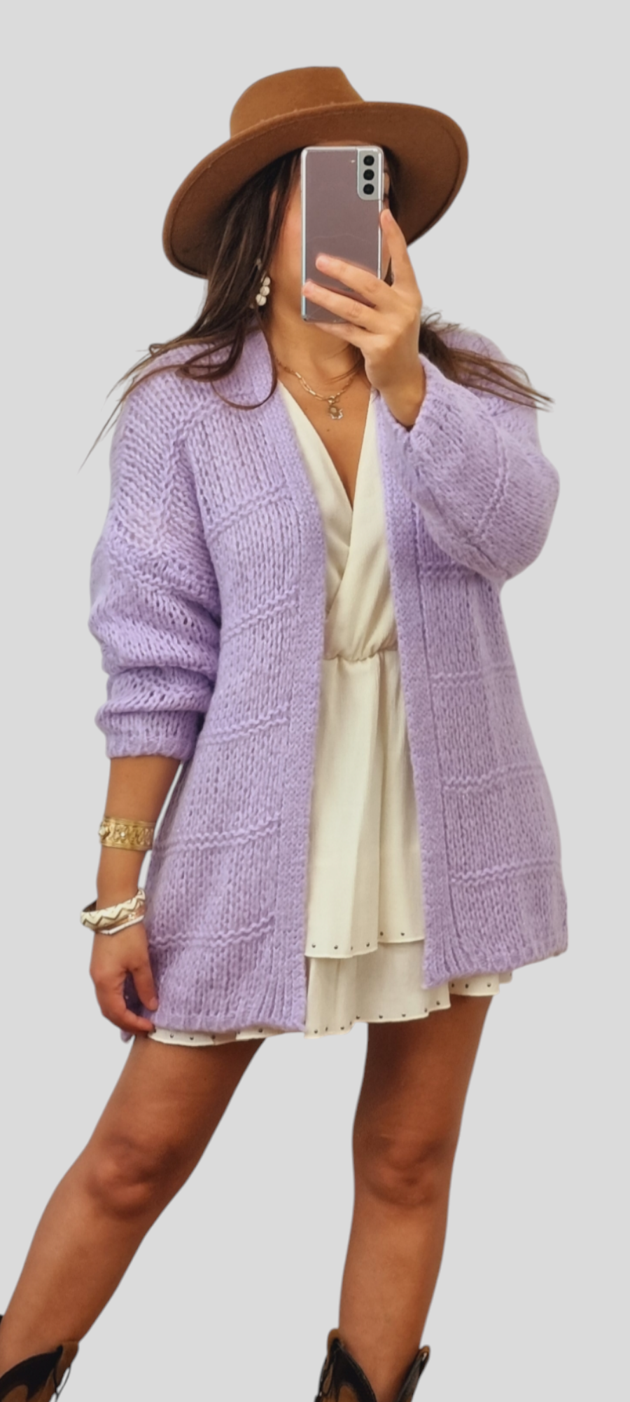 Cardigan Mi-long